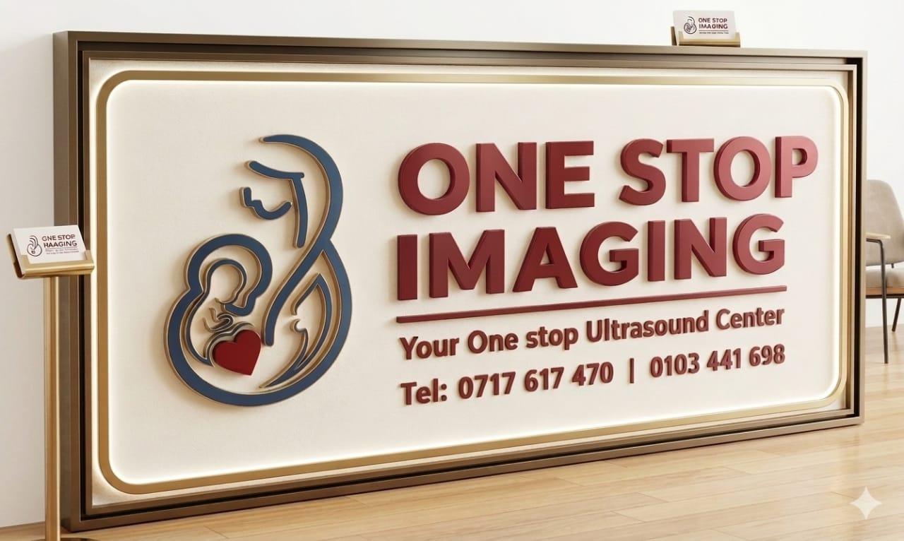 One Stop Medical Imaging Center clinic signage